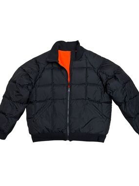CABELAS REVERSIBLE Vintage 2-in-1 Fleece GOOSE DOWN Puffer Parka Coat Mens XL